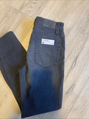 Joe's Jeans The Charlie High-Rise Skinny Ankle - Charcoal Gray, 26